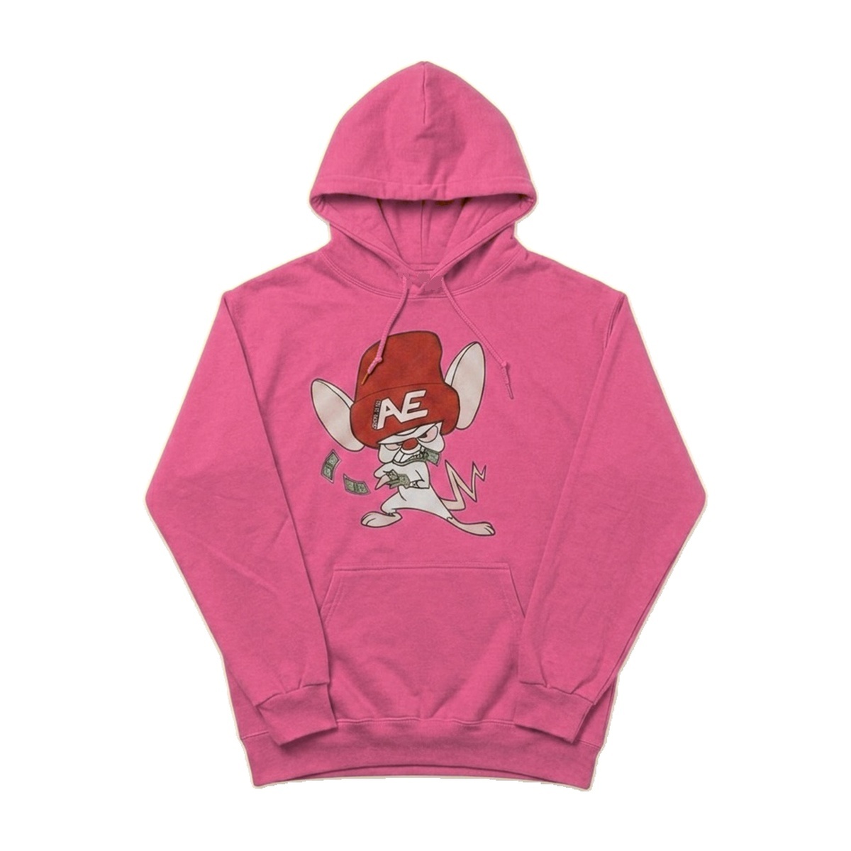 AVE Brain Mascot Hoodie — Pink