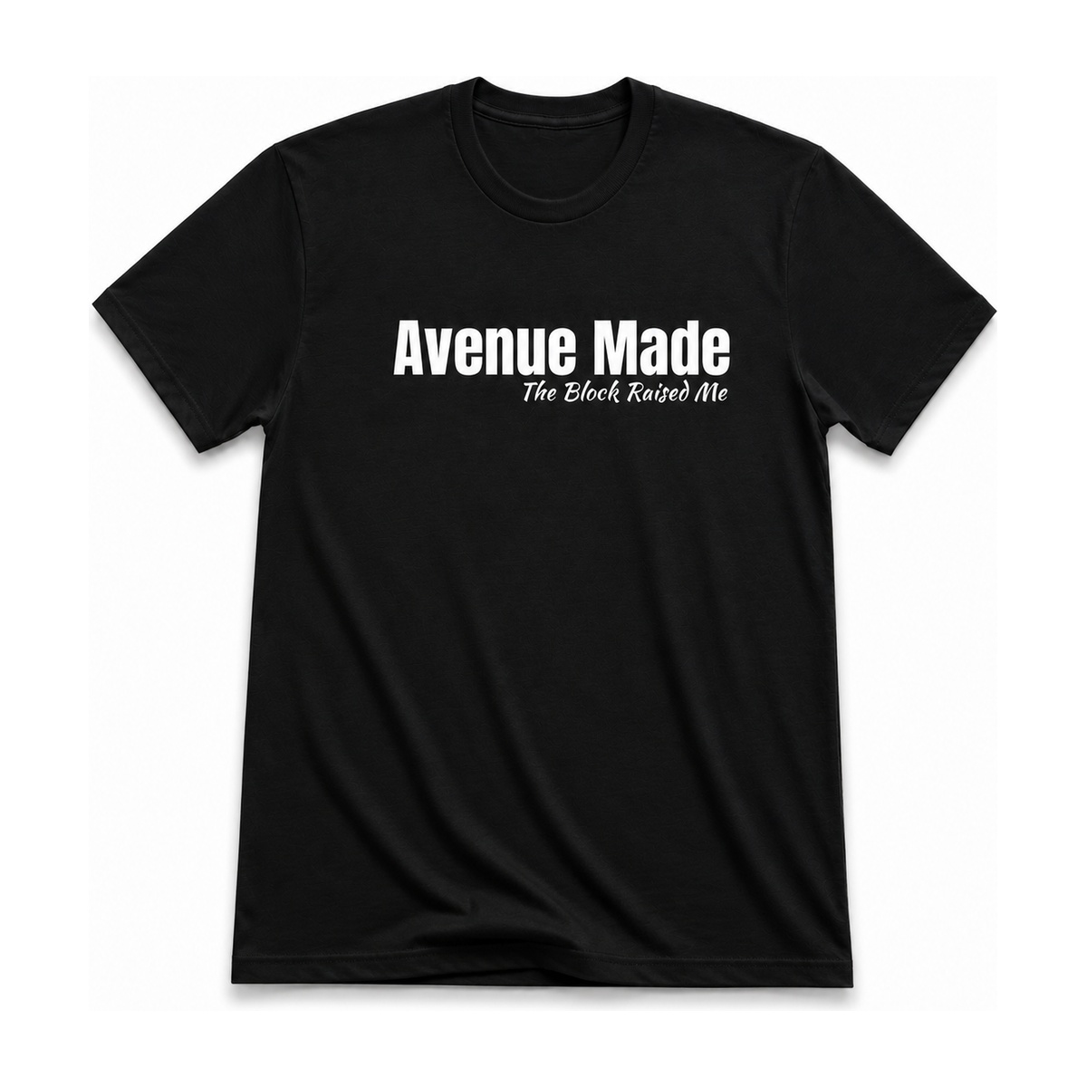The Block Raised Me Tee — Black
